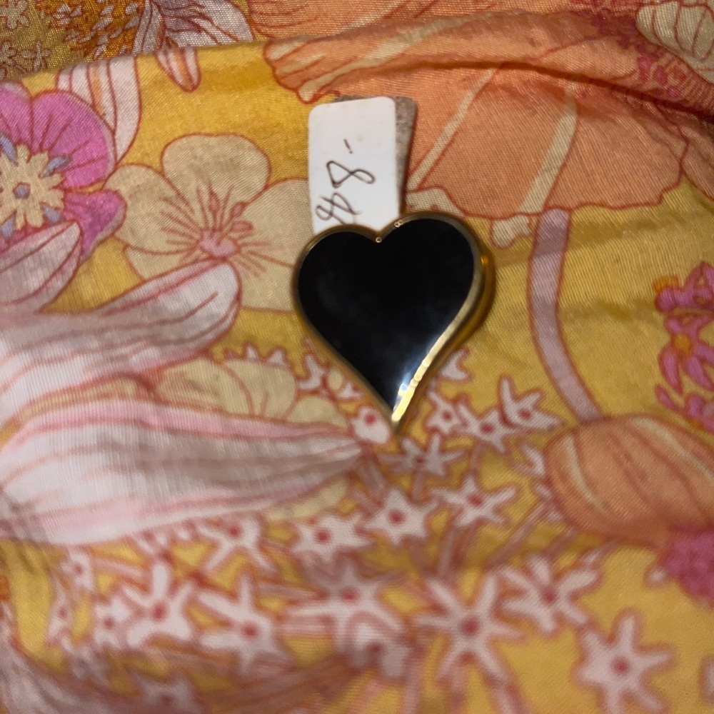 Vintage Sarah Coventry Heart Brooch